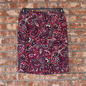 Talbots Multicolored Skirt NWT